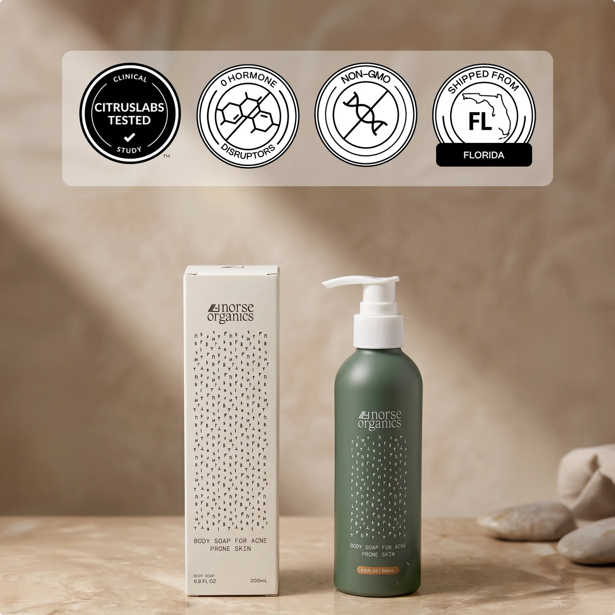 Body Soap For Acne-Prone Skin