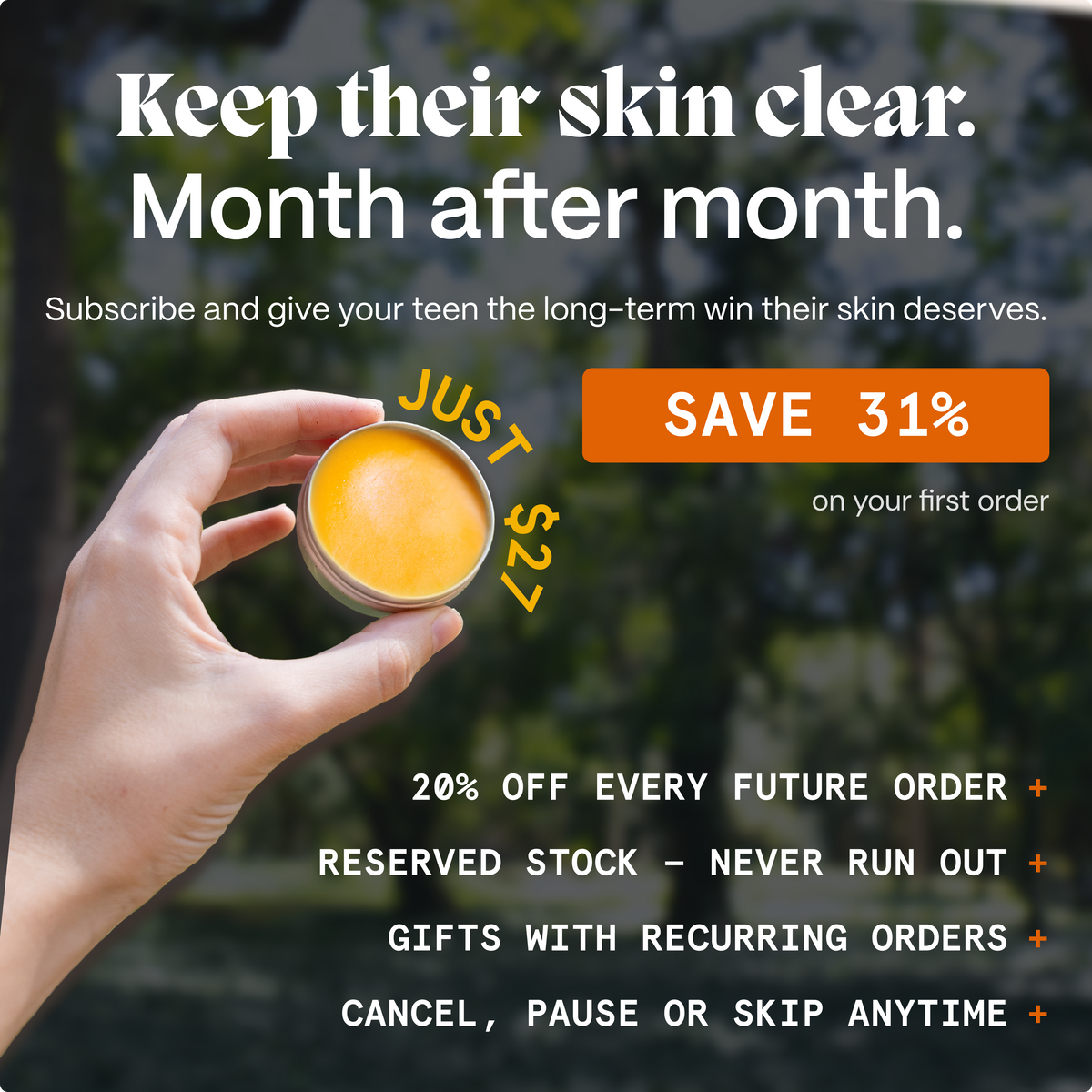 Day Balm for Acne-Prone Skin - Slide 13