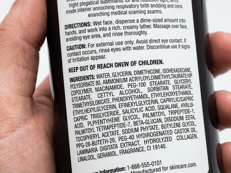 THE INGREDIENT LIST