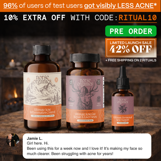 Complete Gut Repair &  Hormonal Balance System for Acne Female