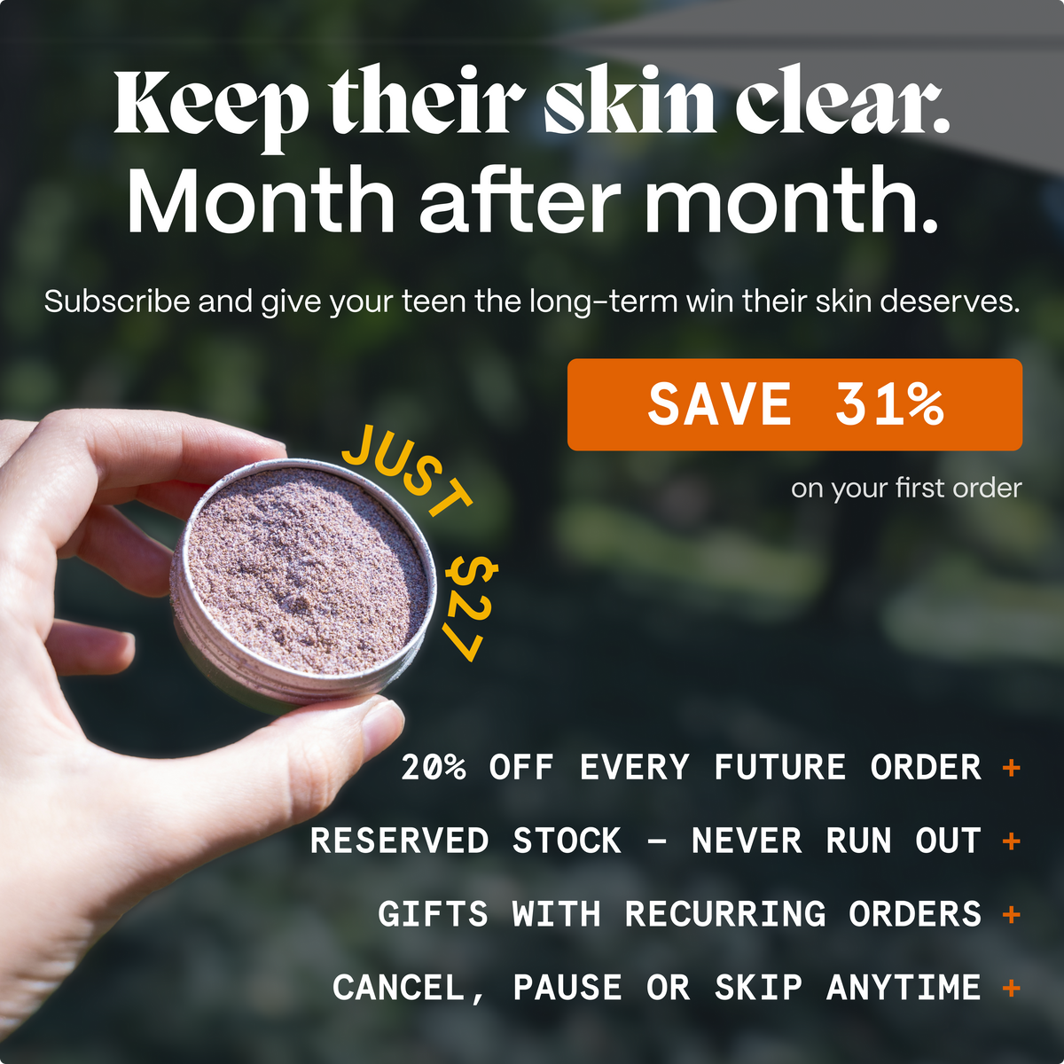 Exfoliante para Piel con Tendencia Acneica