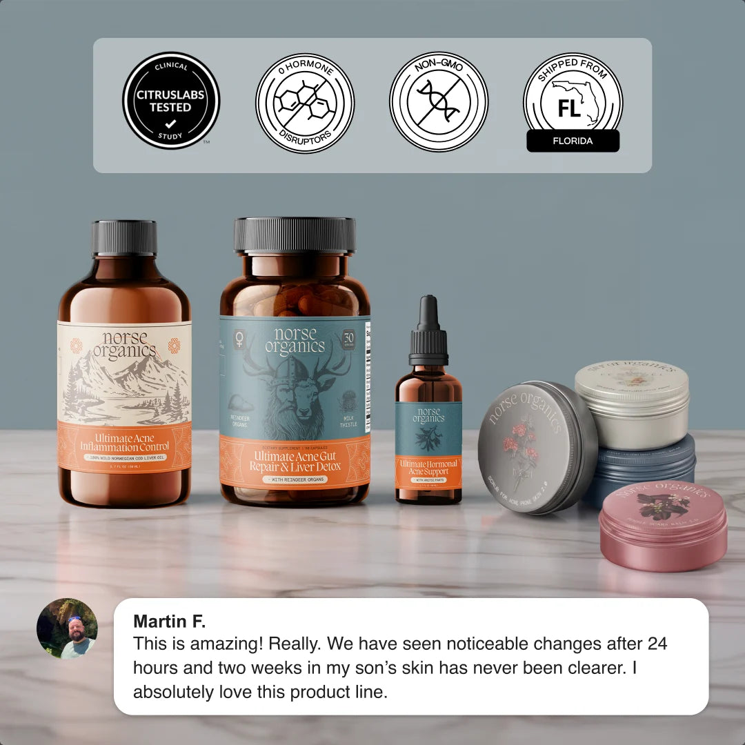 Norse Organics product gallery slide