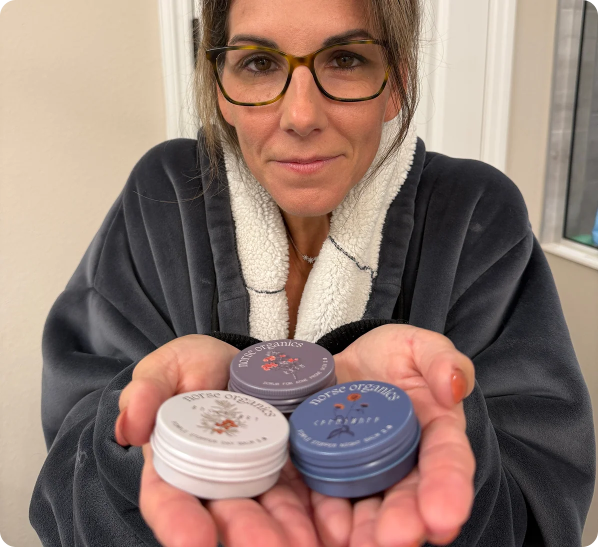 Three little tins. Two minutes a night. Nothing that stung.