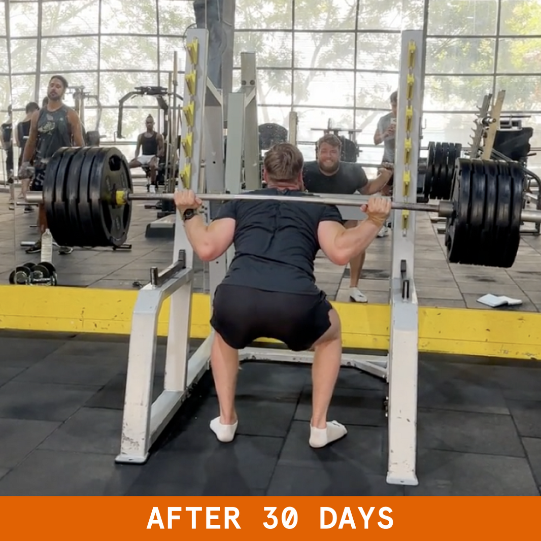 Muscle & Joint Builder Balm before and after