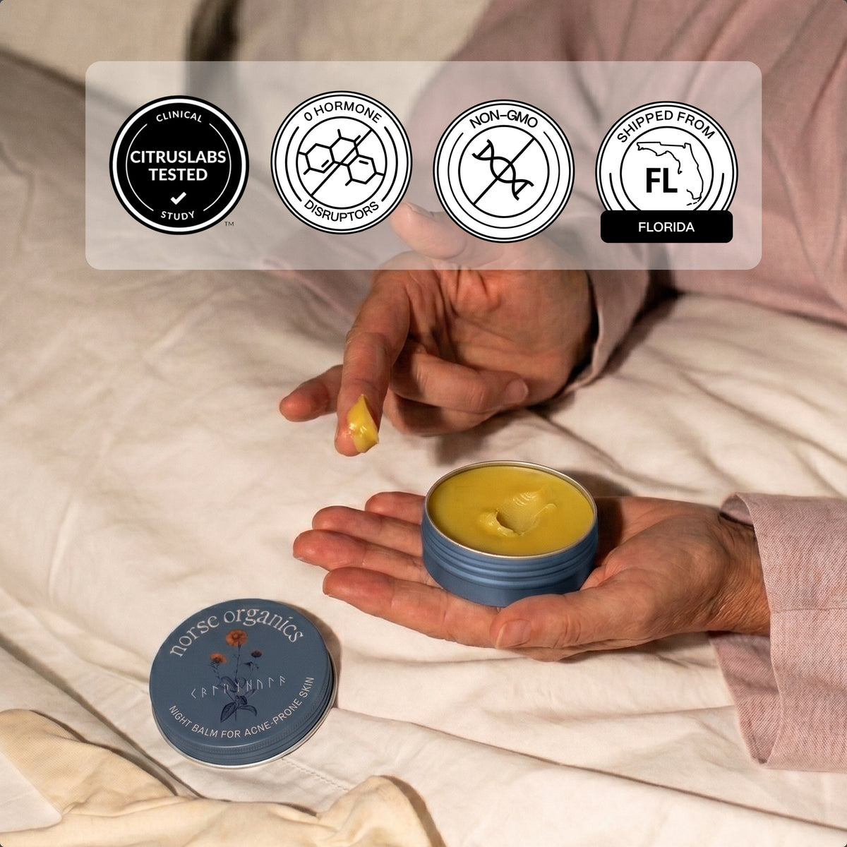 Night Balm for Acne-Prone Skin - Slide 8
